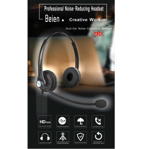 هدست بین مدل A26 USB